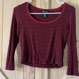 Stripped crop top